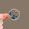Broche único de perlas con diseño de corazón 2024 nueva moda otoño e invierno corsage accesorios de alfiler delicados para mujer Corea del Sur