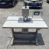 Máquina de Corte Ultrassônico para Cintura Elástica de Calcinhas Máquina de Corte de Fita de Velcro Máquina de Corte Ultrassônico Semi-Automática