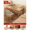 Escritorio de madera maciza, escritorio para computadora de escritorio, escritorio simple, escritorio para estudiantes, escritorio para apartamento pequeño, mesa de estudio