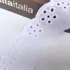 Atacado spot 4,2 cm renda bordada de algodão DIY roupas infantis fio de algodão renda bordada vazada acessórios de vestuário