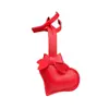 Lazo de Amor Creativo Color Sólido Colgante de Cuero Moda para Bolsos de Dama Accesorios de Joyería Colgante para Coche Decoraciones