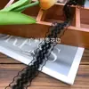 Tecido de Renda Elástica de Seda de Peixe de Alta Qualidade para Roupas, Punhos de Vestuário, Tecido para Cortinas, Materiais de DIY