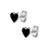 Pendientes de Plata de Ley s925 Transfronterizos con Aguja, Goteo Multicolor, Forma de Corazón, Estilo Ins para Mujer, Simples, Pequeños y Exquisitos, Pendientes Versátiles