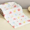 Toalha grande infantil de gaze de algodão de seis camadas 35x 75cm toalha grande classe A para bebê toalha esportiva para bebê adulto toalha de banho
