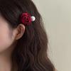 Dulce Perla precioso pasador frente cabello roto flequillo clip corazón de niña pasador de princesa lindo clip de pico de pato accesorios para el cabello