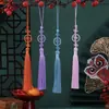 Nuevo Estilo Borla de Buena Suerte Borla Colgante Tejido a Mano Colgante para Bolso DIY Colgante para Coche Accesorios de Joyería para Colgar Venta al por Mayor