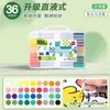 Marcador Acrílico Líquido Recto Deli de 24 Colores con Gran Capacidad, No Fácil de Ver a Través, Punta Suave Apilable para Estudiantes de Arte