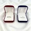 Cajas de Joyería de Terciopelo de Alta Gama al por Mayor en Stock para Bodas, Pedidas de Mano, Anillos, Colgantes y Cajas de Empaque para Accesorios