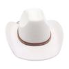 Sentido avanzado de accesorios de diamante medio sombrero al por mayor sombrero vaquero Amazon transfronterizo estilo europeo y americano británico sombrero de jazz hombres y mujeres