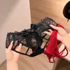 Bragas de mujer sexys tipo triángulo, con diseño hueco de nalgas hermosas estilo abstinencia, para mujeres, con lazo, sutilmente seductoras