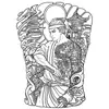 Pegatinas de Tatuaje de Jugo de Hierbas de Cobertura Total Transfronterizas para Hombres y Mujeres, Impermeables, de Larga Duración, No Reflectantes, Semipermanentes, No Extraíbles