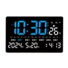 Relógio Eletrônico LED de Novo Produto Transfronteiriço Relógio Digital de Tela Grande Montado na Parede para Gabinete de TV Relógio Perpétuo Digital Moderno Multifuncional GPS