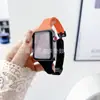Adequado para pulseira de silicone com fivela dobrável para apple watch iWatch apple cintura pequena pulseira de relógio magnética bicolor