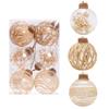 Nuevas decoraciones navideñas transfronterizas. Cuerda de PET transparente. Bola navideña. Traje de bola decorativa para árbol de Navidad.
