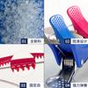 Clips de Sección para Peinar Cabello Platino Clips de Pico de Pato Clips de Boca de Pez Pinzas para el Cabello Herramientas de Peluquería Nuevos Clips para el Cabello que No Dejan Marca