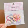 Gomas para el pelo de pulgar de colores de caramelo de dibujos animados para niños, Diademas para bebé, Gomas elásticas de alta elasticidad para niñas pequeñas, Cuerdas para el pelo para niñas