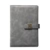 Al por mayor Personalizado Negocio PU Tapa Dura Oficina Imitación Cuero A5 Hebilla Cuaderno Logo Bloc de Notas Libro Regalo Personalizado