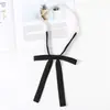 Gravata Borboleta de Cor Sólida para Meninas Uniforme Jk Cabo Pequeno Longo Acessórios de Uniforme Escolar Japonês Fato de Marinheiro Fato de Solteiro Gravata Borboleta da Temporada de Formatura