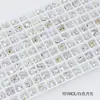Rinestones para Uñas Dongzhou Corazón de Melocotón 5.5MM Base Puntiaguda Rinestones de Vidrio de Forma de Corazón de Colores Accesorios para Joyería DIY Decoración de Uñas Rinestones