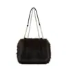 Bolsa Fofa Outono Inverno Feminina 2026 Nova Grande Capacidade Bolsa de Mão de Pelúcia Bolsa de Ombro Casual de Alta Qualidade Bolsa de Axila Transfronteiriça