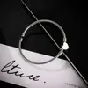 2025 Transfronterizo Amazon Aleación Pulsera Europea y Americana Forma de Corazón Simple Joyería de Moda