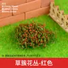 Materiais para Modelo Arquitetônico de Mesa de Areia, Paisagem em Miniatura DIY Aglomerados de Flores Feitos à Mão