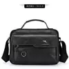 Bolso bandolera para hombre transfronterizo, bolso de hombro grande de capacidad para negocios, bolso de mano multifuncional de PU resistente al agua, superventas en comercio exterior