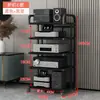 Rack Amplificador Estilo Guarda-corpo Suporte para Amplificador Válvulado Suporte Lateral para Caixa de Som na Sala de Estar Gabinete para CD Player Vinil Rack de Armazenamento