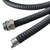 Producción de Manguera Recubierta de Plástico Libre de Halógenos de Bajo Humo Tubo tipo Piel de Serpiente Resistente a la Abrasión Dn25 para Protección de Cables