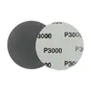 Disco de Lixa Abrasivo de Óxido de Alumínio Vermelho Flocado de 3 Polegadas 75mm com Suporte Adesivo para Máquina de Polimento e Lixadeira Pneumática
