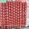 Cuentas de Vidrio Natural de Barril 8x9mm Sueltas para Pulsera Collar DIY Accesorios de Joyería Cuentas Semiacabadas Venta al por Mayor