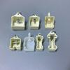 Tapón sellador para riel de cortina Xyt, accesorios para riel curvo, riel recto, riel cuadrado, riel en I, tapón sellador para cabezal, lote