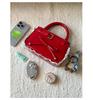 2026 Verano Nuevo Estilo Hermoso y Sencillo Bolso de Hombro Estilo Coreano Ins Lazo Bolso de Mano con Estilo Bolso Cruzado con Estilo