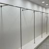 Estante de Exhibición para Tienda de Ropa Barra para Colgar Ropa de Pared Acero Inoxidable Dibujado alambre Plata Popular en Internet Ropa de Mujer Ropa de Niño Estante de Exhibición de Piso a Piso