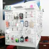 Tablero ranurado de plástico PVC Tablero ranurado decorativo Gancho de pared Accesorios para teléfono móvil Soporte de exhibición de instrumento musical Tarjetero Estante