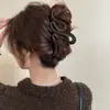 Pinza Grande para Mujer 2025 Nuevo Estilo de Alta Gama Parte Posterior de la Cabeza Pinza de Tiburón para el Cabello Accesorio para el Cabello Pinza