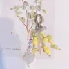 Hd5238A04 Cadena para Teléfono de Cuentas Florales Correa para Teléfono Estilo Ins de Cristal Llavero Portátil para Muñeca Colgante para Bolso