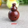 Fábrica atacado Red Rosewood três vias stupa cabaça cabeça Brasil Rosewood folheto vermelho sândalo contas soltas acessórios