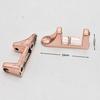 Suministro Listo de Accesorios de Ferretería Aleación de Zinc Material Plástico Asiento Inclinado Asiento Cilíndrico Pequeño Empaque Caja de Regalo Mango Base