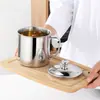 Taza de Agua de Acero Inoxidable 304 para Niños, Taza con Boquilla, Asa y Tapa, Taza para Beber Agua y Té en Casa, Taza para Guardería, Leche