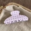 Pinza de acetato estilo coreano 2026 modelo nuevo para el pelo, elegante y exquisita, pinza de tiburón grande para cabello grueso