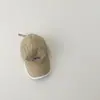 Sombreros Coreanos para Niños Qiu Nan Estilo Nuevo Ins Simple Letra Visera Protección Solar Gorra de Béisbol para Bebé Gorra de Béisbol de Secado Rápido