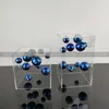 Decoração Criativa Azul Klein Macia em Acrílico Simples Moderna para Sala de Estar Entrada Armário de Vinho Móvel de TV Acessórios de Mesa