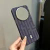 Funda para Teléfono Móvil Adecuada para Huawei Mate80Pro Patrón Magnético de Kevlar 80Pm Ligera y Delgada Funda Protectora Anticaídas