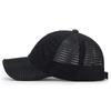 Sombrero de verano de malla transpirable para hombre y mujer, gorra de béisbol de malla hueca para exteriores