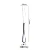 Colher Garfo Colher de Aço Inoxidável Talheres Conjunto Garfo Colher para Comida Ocidental Faca de Aço Inoxidável Conjunto de Cinco Peças Uso Doméstico Venda por Atacado