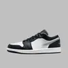Fornecimento direto da fábrica de sapatos masculinos AJ, tênis da moda em preto, branco e cinza, sapatos femininos de cano baixo, tênis com blocos de cor, sapatos casuais masculinos