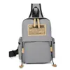 Bolsa de Ombro Masculina para Pendular Novo Estilo Coreano Leve Casual Grande Capacidade Bolsa de Peito Bolsa Transversal Fashion Masculina e Feminina