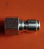 Conector Rápido de Base de Cobre com Rosca Interna 22 para 3/8 Conector Macho e Fêmea Destacável Móvel de Ultra-Alta Pressão Plug-in Rotativo para Máquina de Limpeza