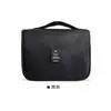 Multifuncional, de gran capacidad, logo personalizable, bolsa de tocador con gancho portátil, resistente al agua, bolsa de almacenamiento portátil